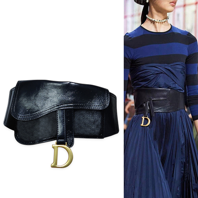 Plus Size Luxury Belts For Women Elastic Wide Corset Belt Fe