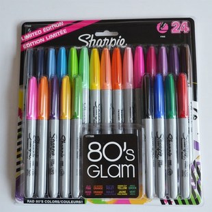 8/12/24 Colors American sanford sharpie permanent markers,ec