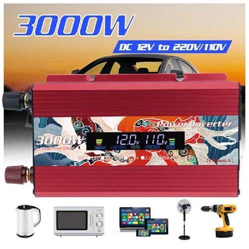 Pure Sine Wave Inverter DC 12V 24V To AC 110V 220V Voltage