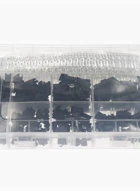 560pcs SM 2.54MM Pin Black Way Cable Plug Electrical Dupont