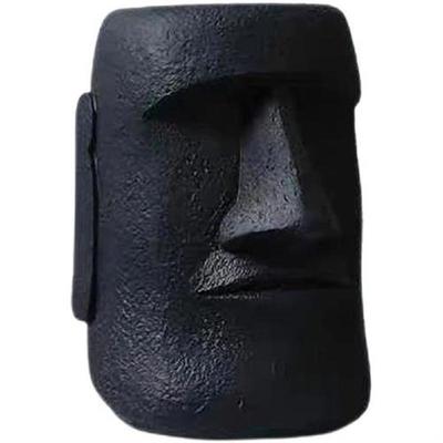 Planter Head Pot Easter Island Resin Pots Flower Moai