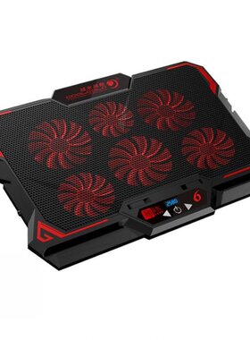 Gaming Laptop Cooler Laptop Cooling Pad Six Fan Led Screen T