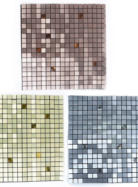 1Pcs Self Adhesive Mosaic Diamond Background Wall Sticker Ki