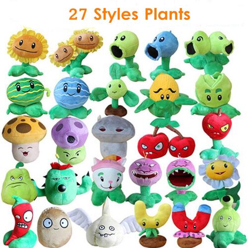 27 Styles Plants vs Zombies Plush Toys 13 20cm Plants vs Zo