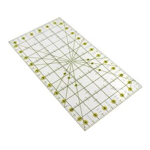 Quilting Ruler,  Cut Acrylic Quilters' Ruler with Patent