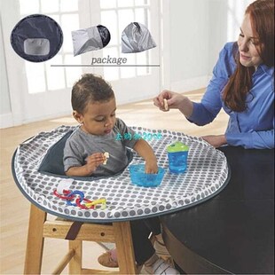 Baby Eating Table Mat Baby Feeding Saucer High Chair Cover F