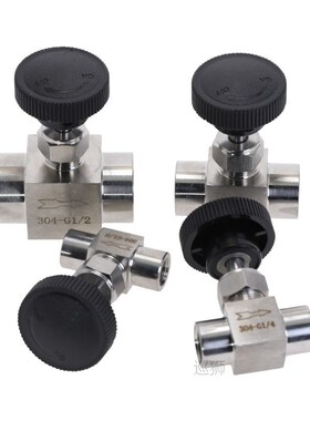 Stainless Steel 304 Needle Valve 1/8