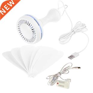 Fan Leaves Ceiling Spee Control Remote Canopy USB Timing
