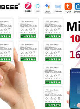 Tuya Mini ZigBee DIY Switch Supports 16A 2 Way Control