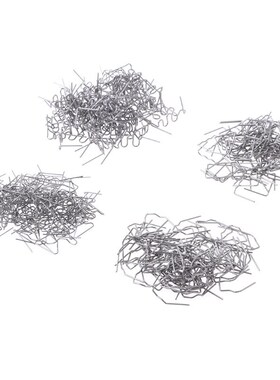 400Pcs Pre-cut Staples Hot Staples For Plastic Stapler Repai