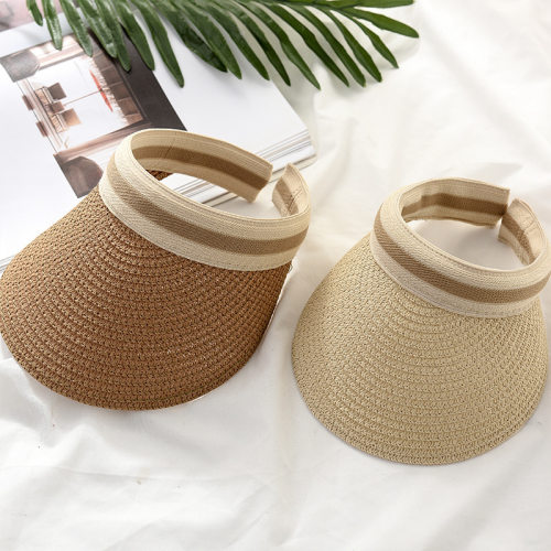 2022 hot sale Summer lady Empty Top Sun Visor Hat Summer