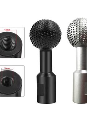 10/14mm Grinding Head Black Silver Portable File Steel Wood