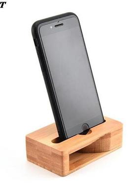 Mobile Phone Loudspeaker Holder Bamboo Sound Amplifier