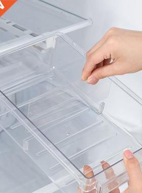 Kitchen Fridge Freezer Space Saver Organizer Drawer Refriger