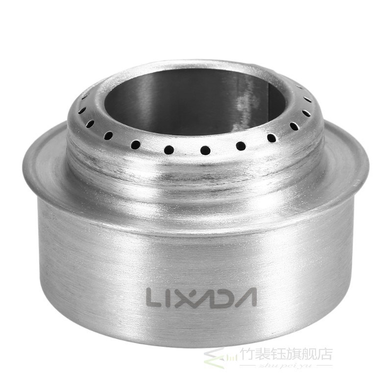 Lixada Outdoor Camping Stove Mini Alcohol Stove Portable Alu