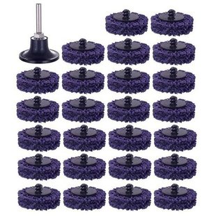 25PCS 2 inch 50mm Quick Change Easy Strip & Clean Discs