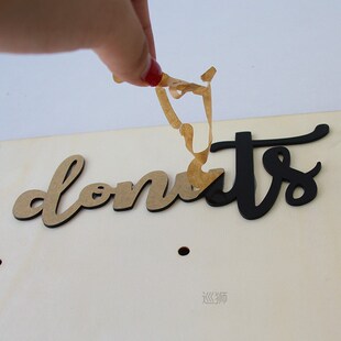 Wooden Doughnut Wall Wedding Decoration Donut Stand Donuts S