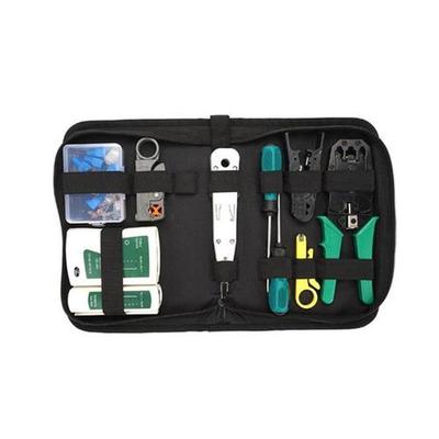 14pcs/Set Computer Network Repair Tool Kit LAN Cable Tester