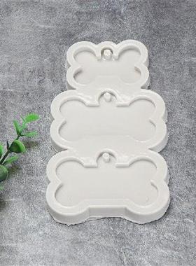 Cute Bone Shaped Key Chain Silicone Mold DIY Cake Cookies