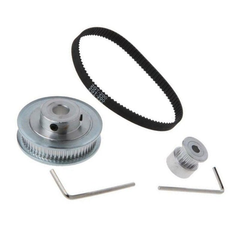 GT2 Timing Belt Closed Pulley  Loop 200mm Pulley With 20 Tee