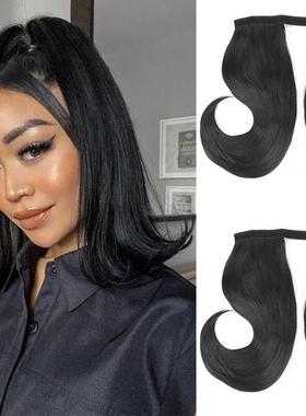 Synthetic Bounce Wrap Around tai 18Inch Straight Hairpiece W