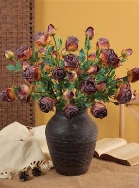 Practical Artificial Rose Flower Realistic Looking Multiple