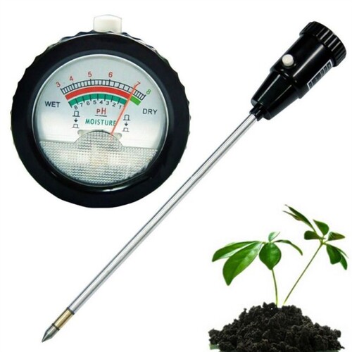 Long Water Quality Plants Soil PH Moisture Meter Tester Hydr