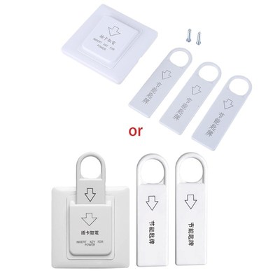 Type 86 Plug in Magnetic Card Switch for Energy-saving Inser