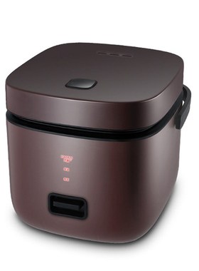 Three Color Cute Mini Rice Cooker Small 1-2 Person Rice Cook