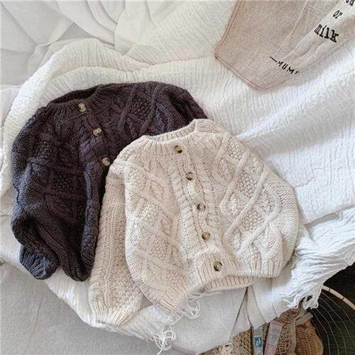 Boys And Girls Spring And Autumn Sweater Baby Kids Knit Card