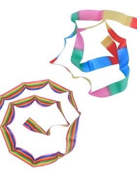 2 Pcs 2M Gymnastics Ribbons Lightweight Twirling Ribbon Stic