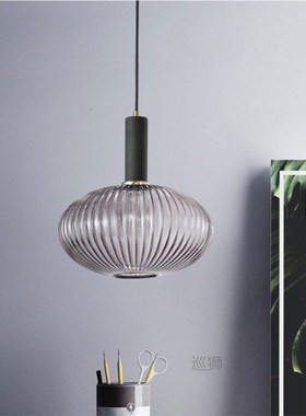 Nordic Retro restaurant colorfull glass pendant lights Creat