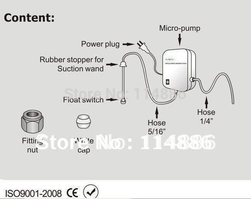 Singflo BW2000A Bottled Water Dispensing System  for ice mak
