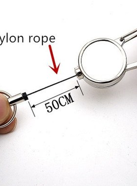 's KeyChain Belt  s KeyRing High Resilience Steel Wire R