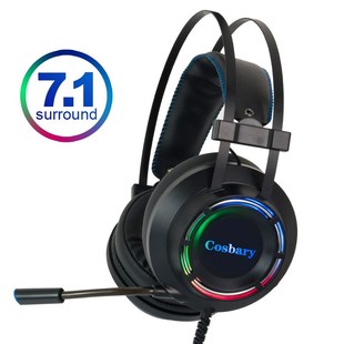 7.1 Gaming Headset Headphones with Microphone for PC Compute