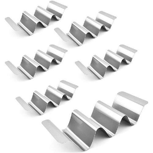 6Pcs Stainless Steel Burrito Holders Dishwasher Safe