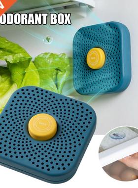 Fridge Deodorizer Odor Remove Activated Carbon Box Bamboo
