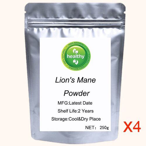 Lion's Mane Mushroom Powder Organic  Bulk  Pure Lion'