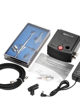 Meterk 100-250V Professional Airbrush Gravity Feed sandblast