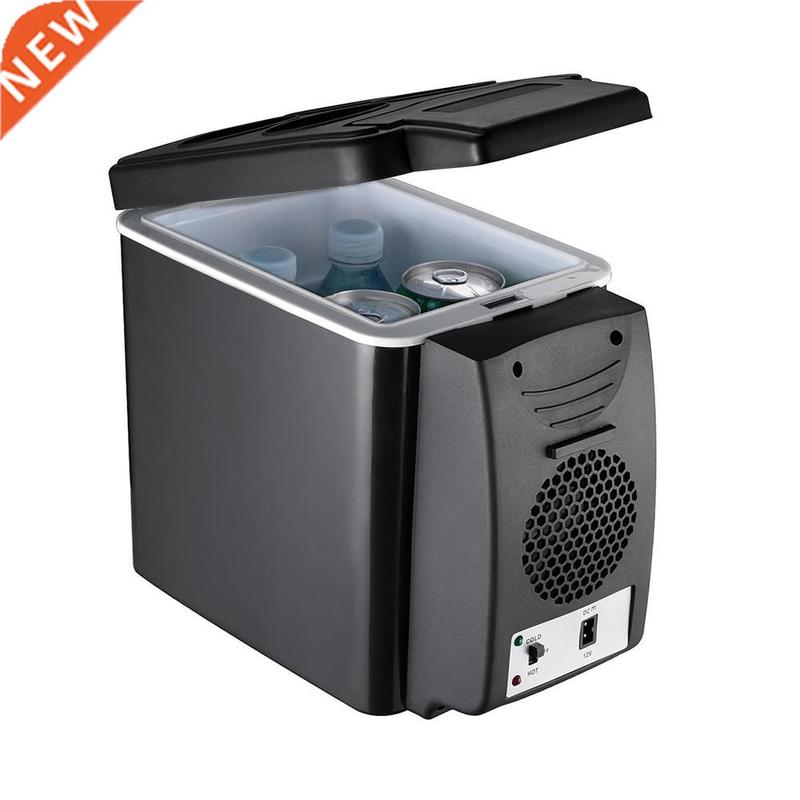 Portable 12V 6 Liter Car Mini Refrigerator Lightweight Dual-