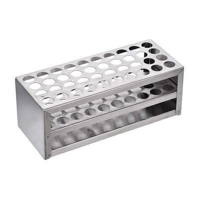 14Mm 40 Hole Aluminum Test Tube Rack Multifunctional Laborat