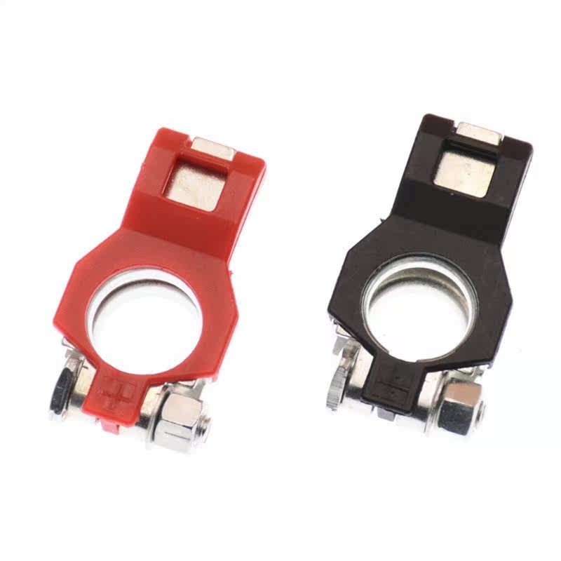 2 Pcs Positive & Negative Electrode Quick Release Termin - 实物图