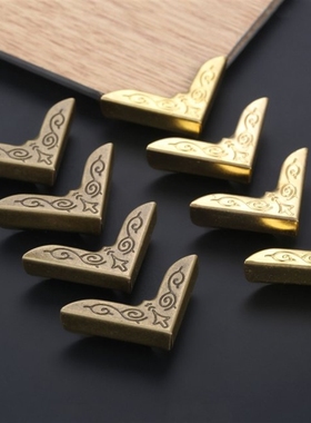 20Pcs Book Scrapbooking Albums Menus Folders Collar Corner P