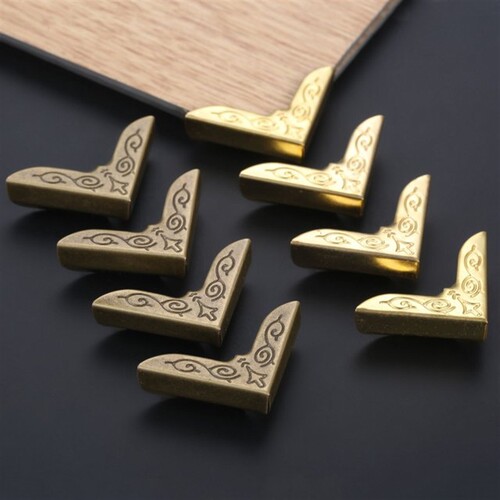20Pcs Book Scrapbooking Albums Menus Folders Collar Corner P