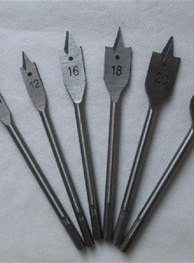 6pcs Woodworking Flat Drill Three Pointed Ends Wood Boring