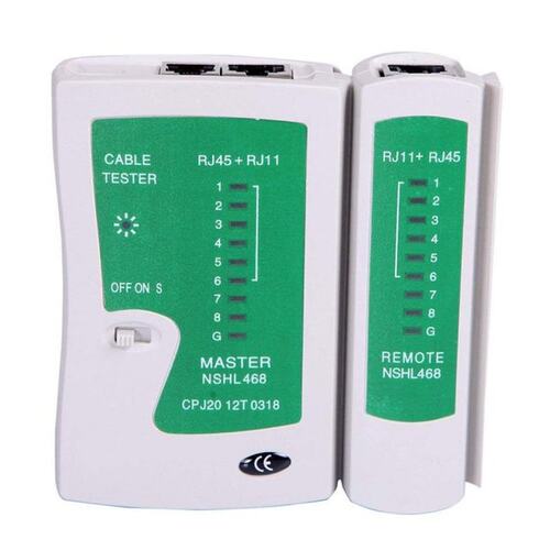 Netwerk Lan Kabel Tester Test Rj45 Rj-11 Cat5 Utp Ethernet T