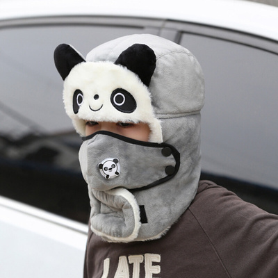 2022 Hot Sale Children's Winter Warm Hat Cute Panda Earm