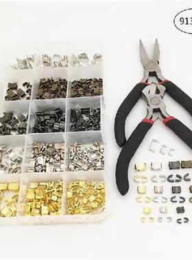 1Set Metal Zipper Stopper For 3#/5#/8#Zip U Code Non-slip