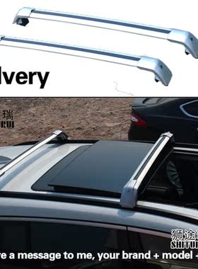 2Pcs Roof bars  CIROEN DS7 Crossback 2018  2019   Alunum All