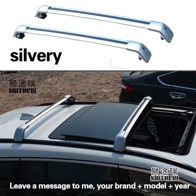 2Pcs Roof bars  CIROEN DS7 Crossback 2018  2019   Alunum All